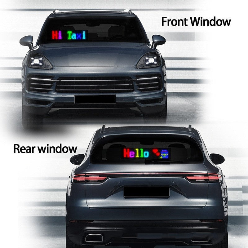 Programmable Full-Color LED Car Display