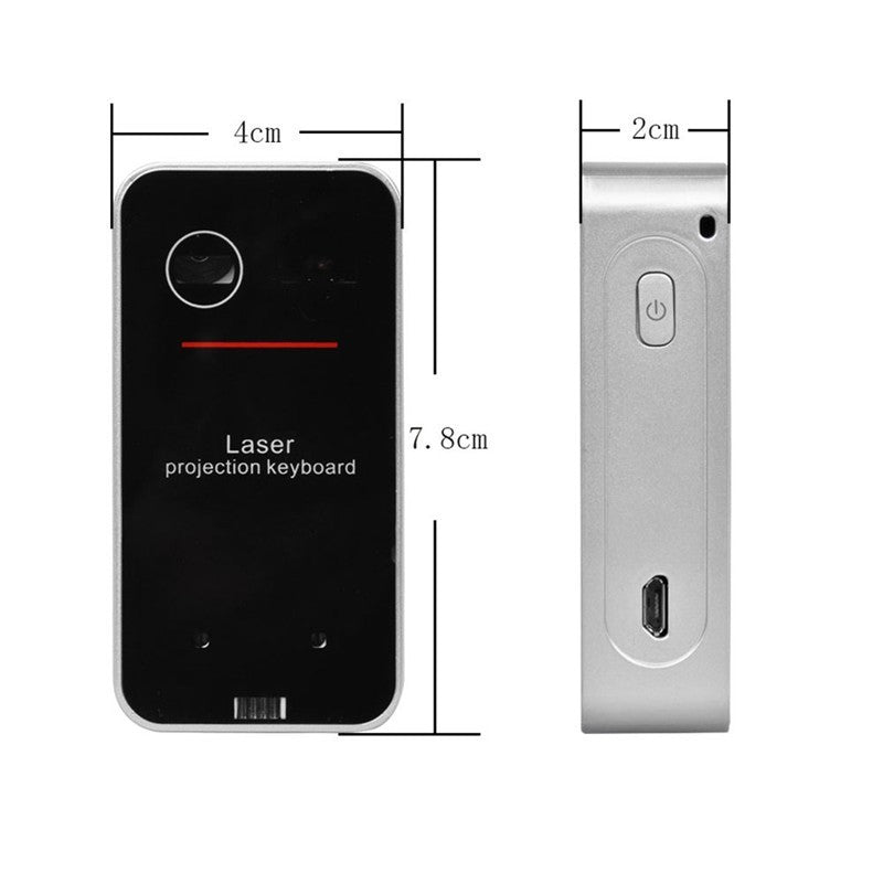 Virtual Laser Bluetooth Keyboard