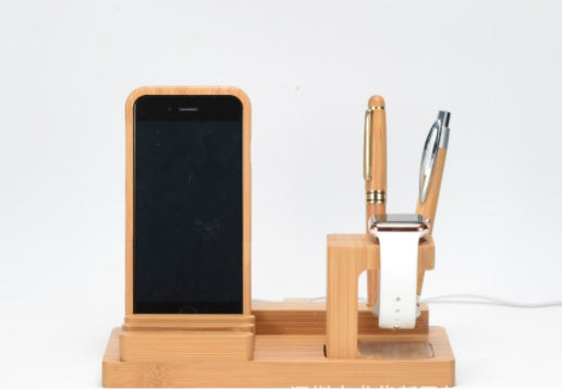 Wooden Multi-Function Charging Stand