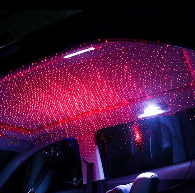 USB Car Ceiling Lights with Music Control
