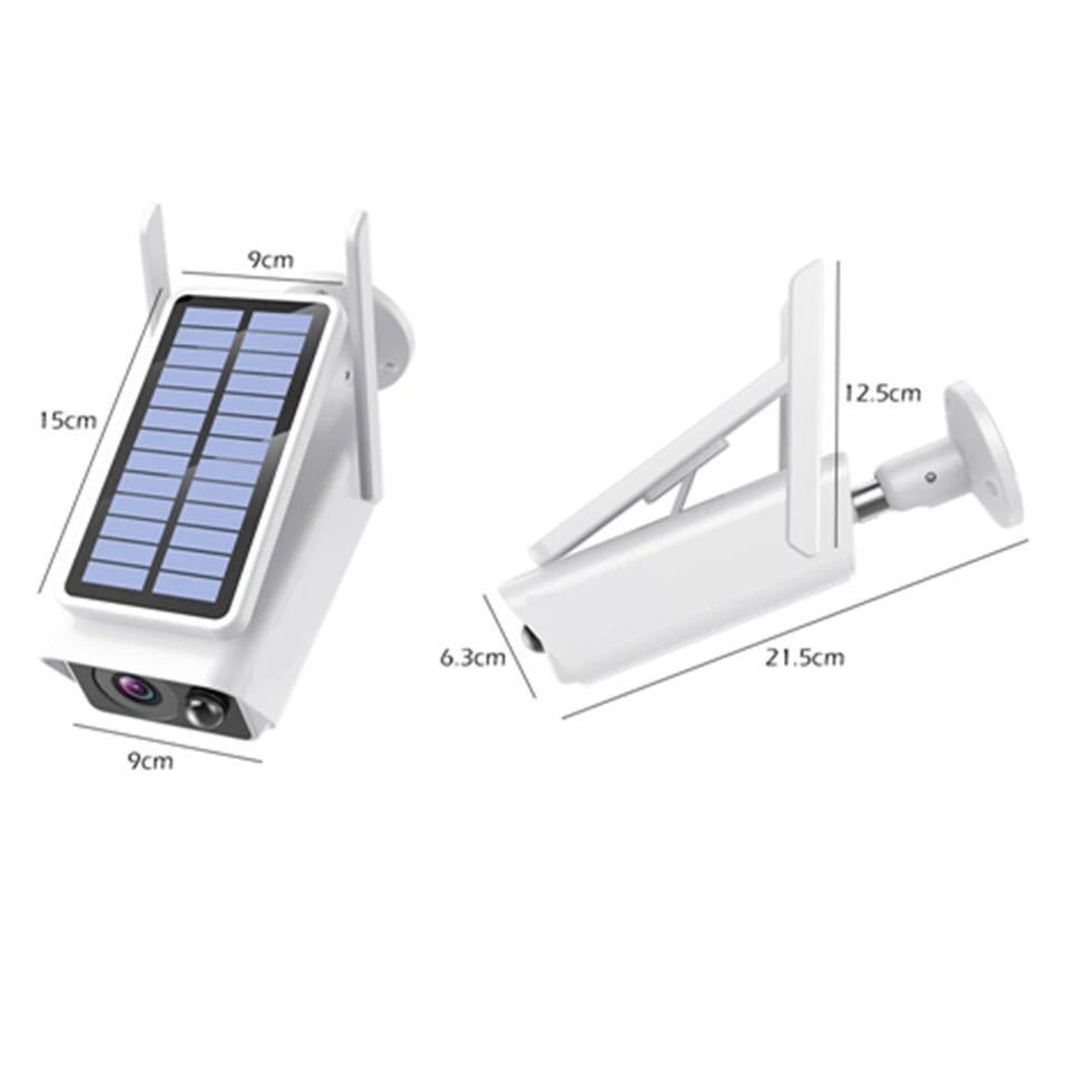 Wireless WiFi Solar Rechargeable Battery Camera