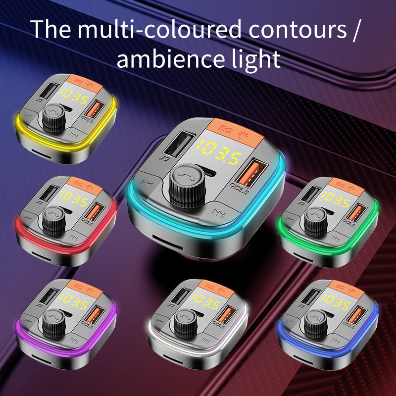 Car MP3 Bluetooth Player with Fast Charger