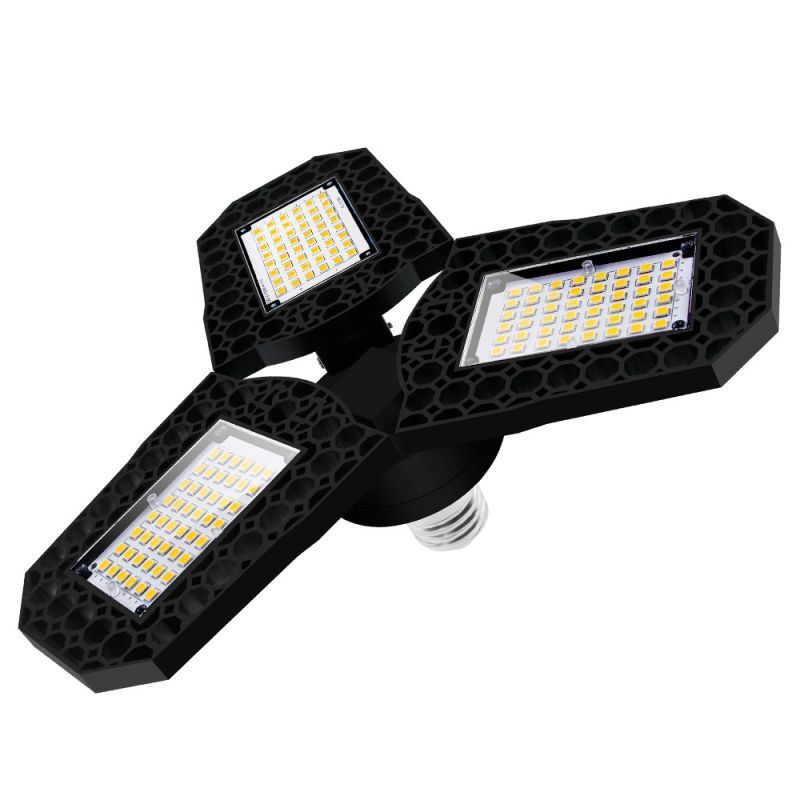 Yellow & White Warehouse Buildings Solar Light