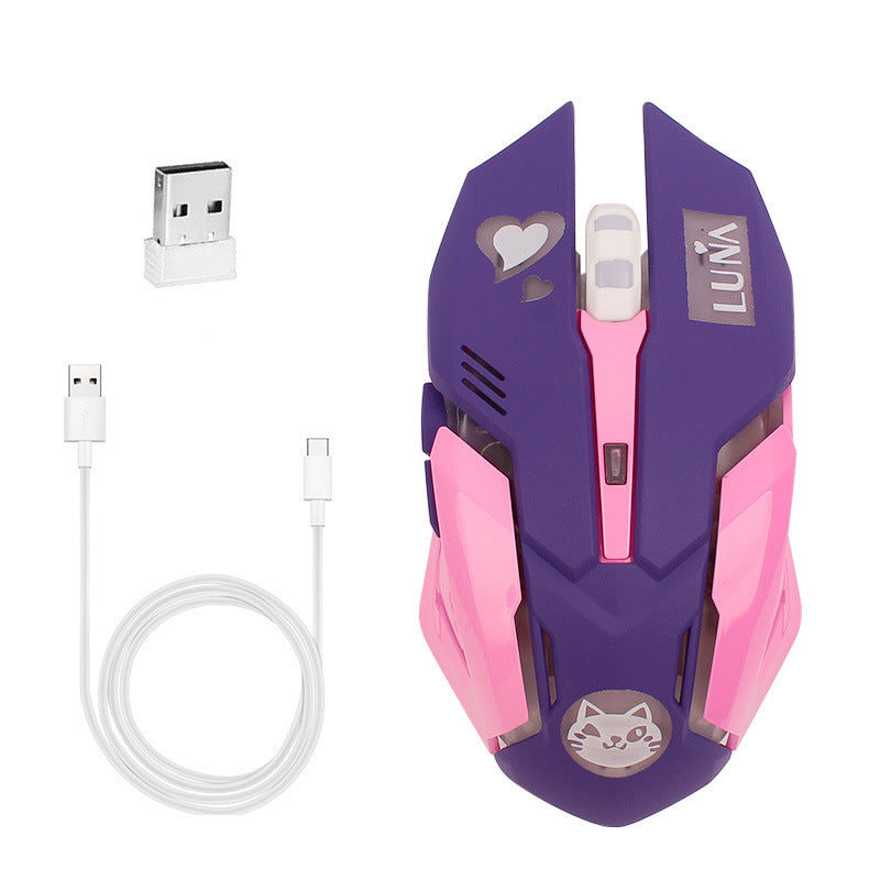 Wireless Silent Gaming Mouse