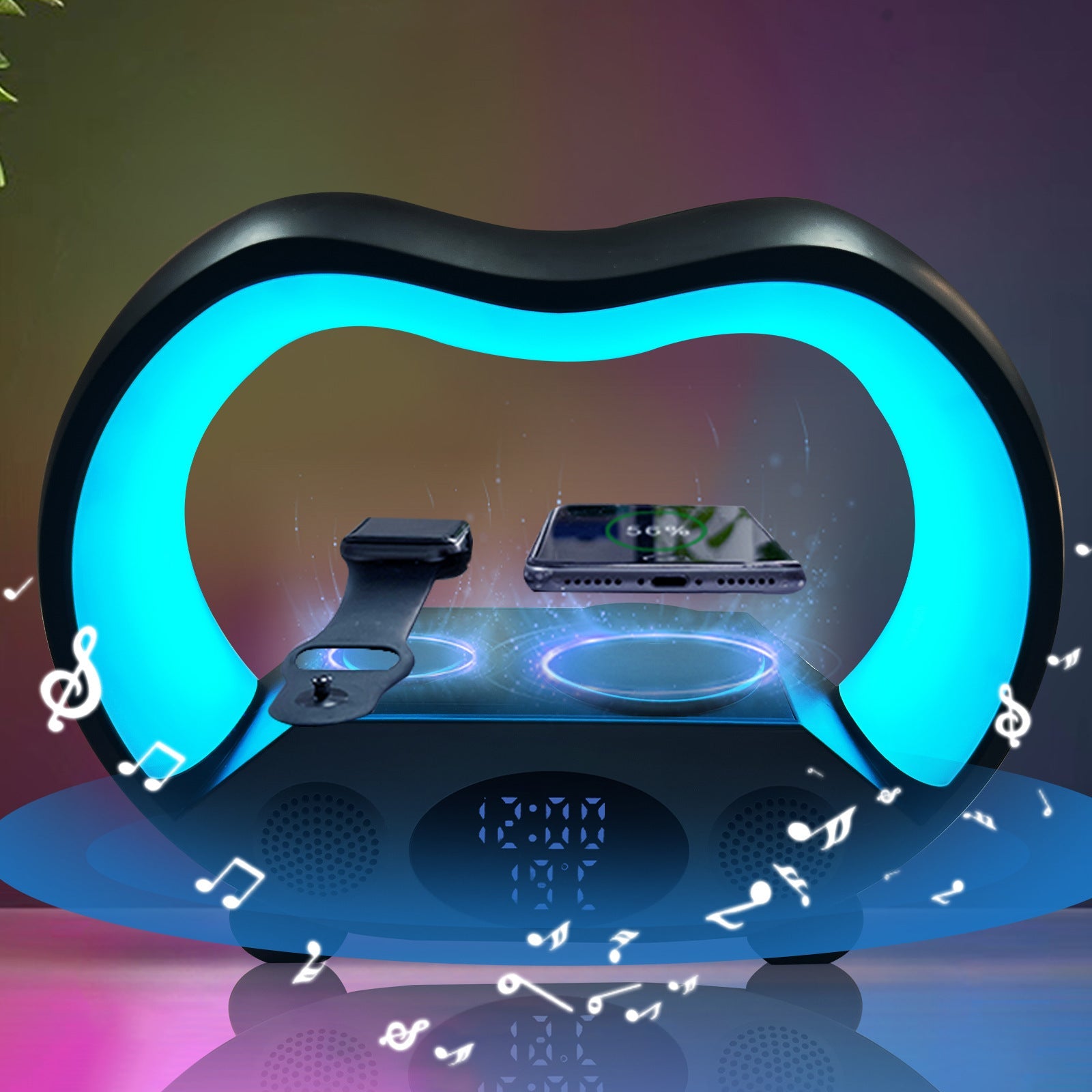 6-in-1 Smart LED Table Lamp