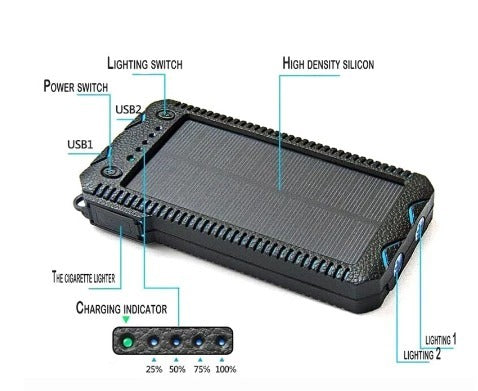 Rugged Solar Power Bank