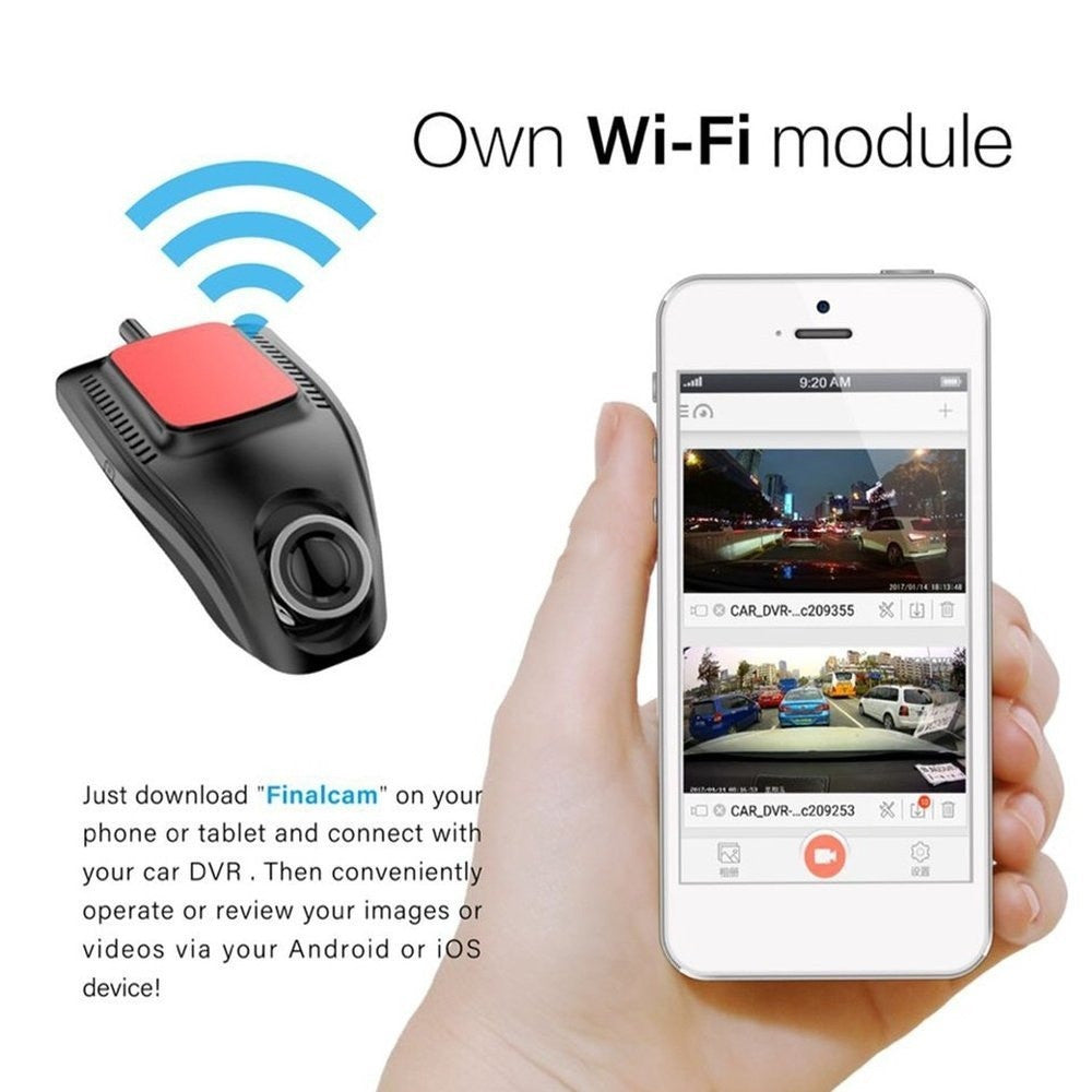 Mini WiFi Car Dash Cam