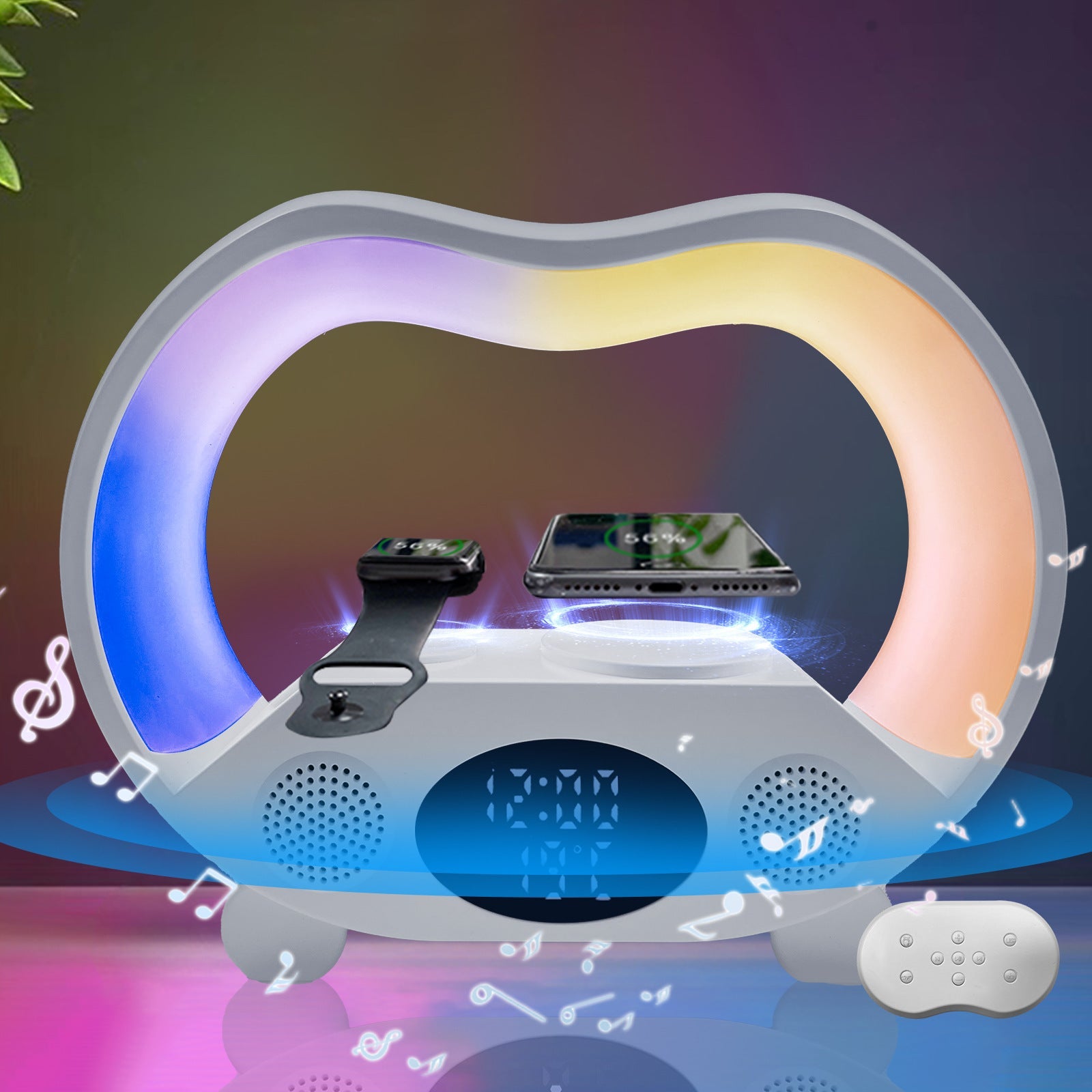 6-in-1 Smart LED Table Lamp