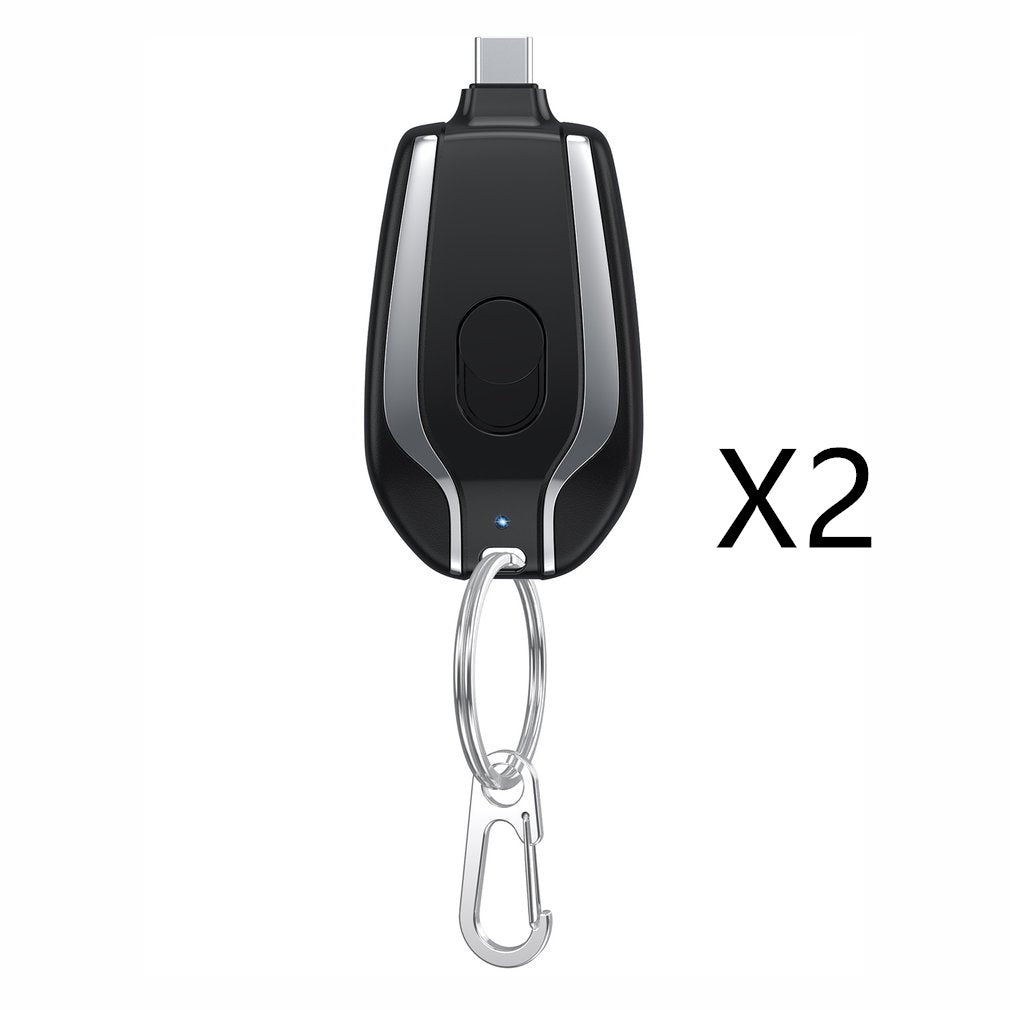 1500mAh Mini Keychain Power Bank