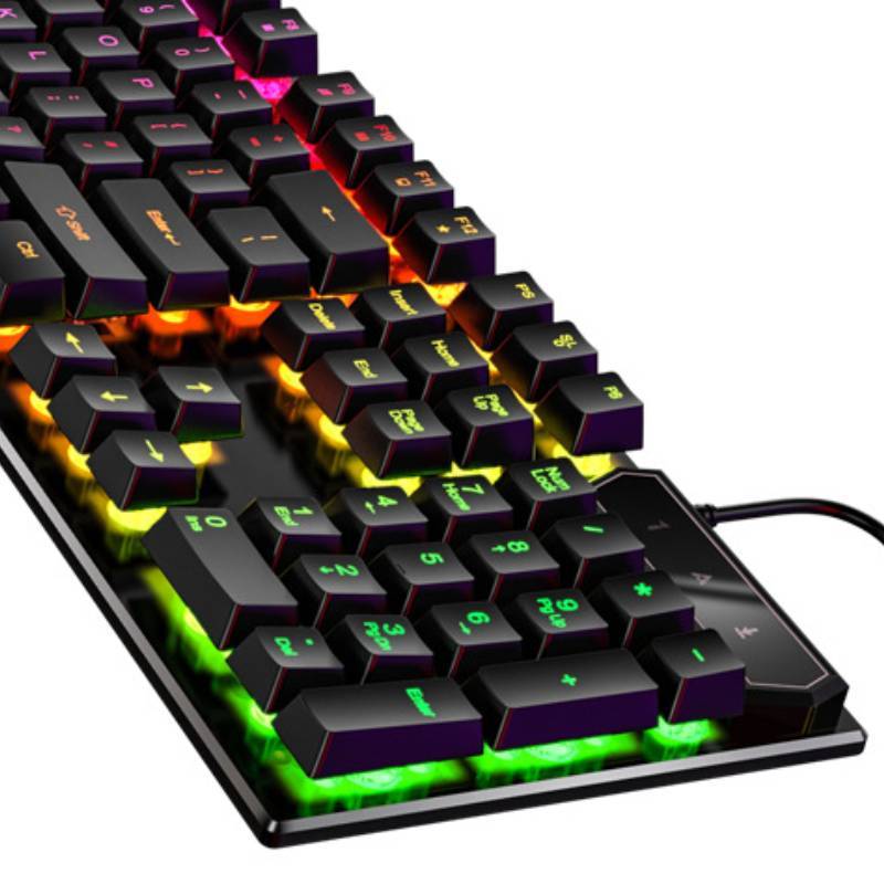 Mechanical-Feel Wired Keyboard