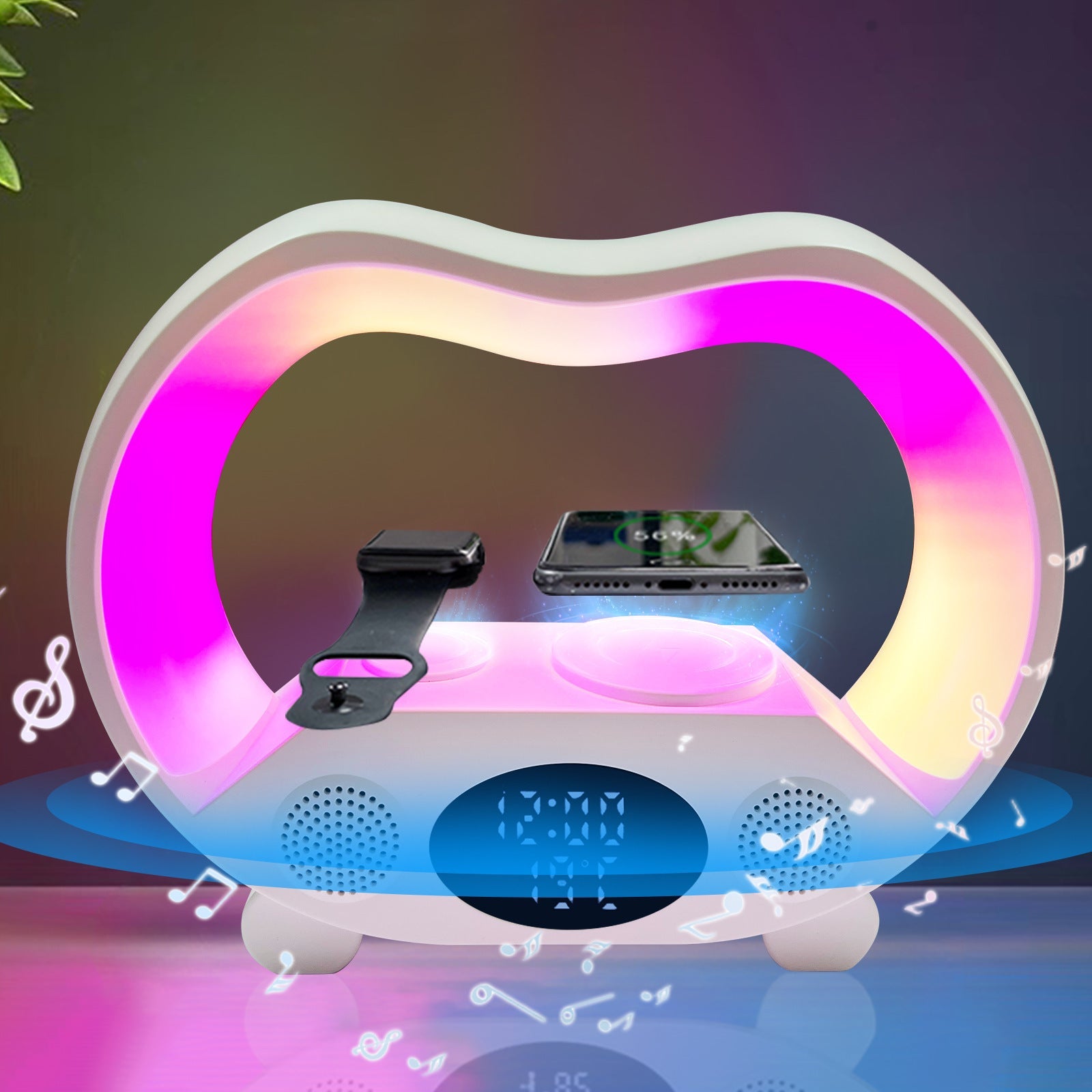6-in-1 Smart LED Table Lamp
