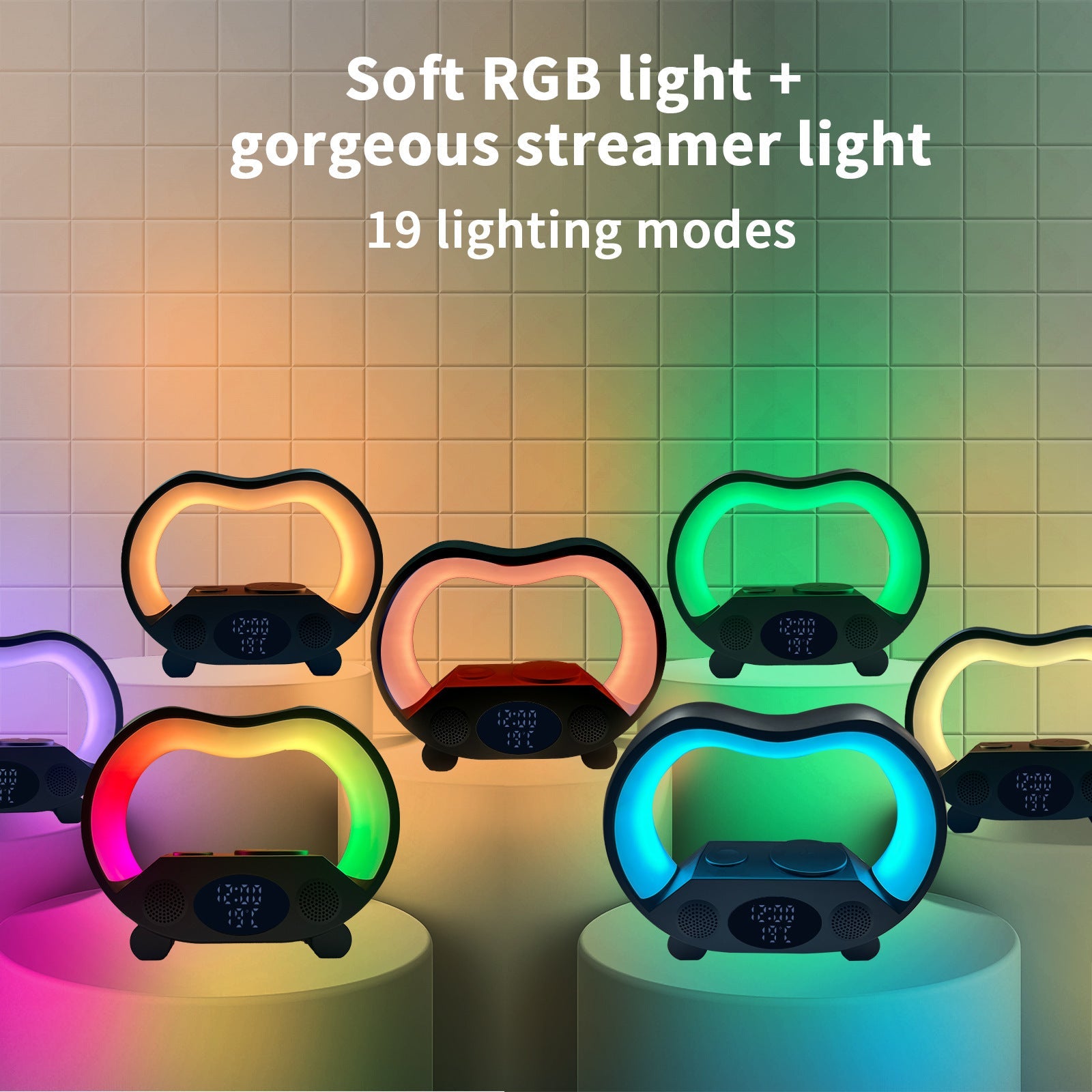 6-in-1 Smart LED Table Lamp