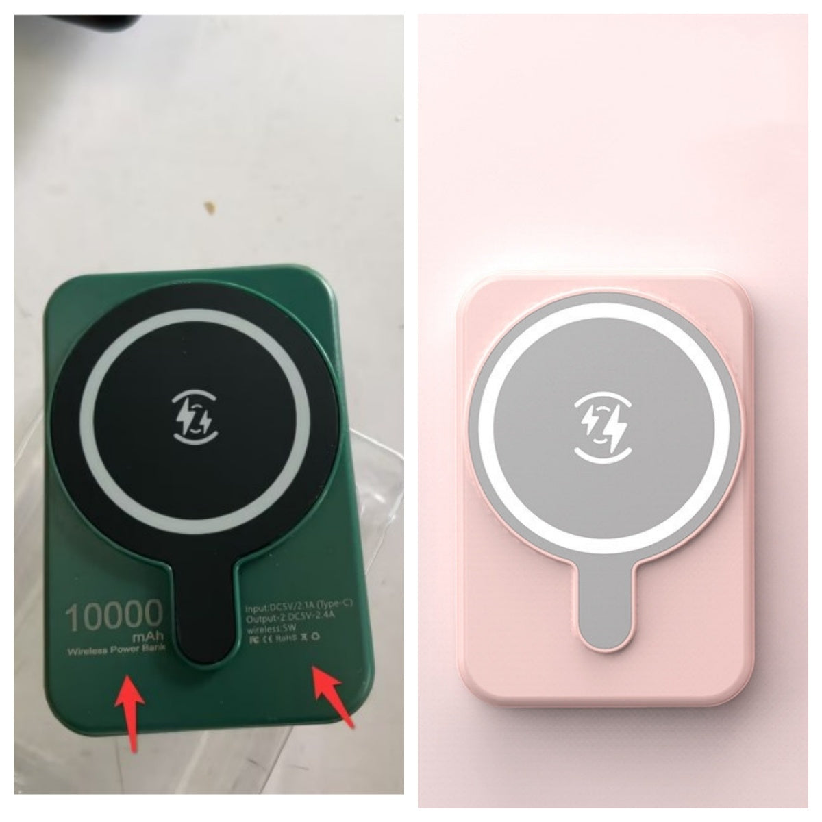Mini Magnetic Wireless Power Bank 5000mAh
