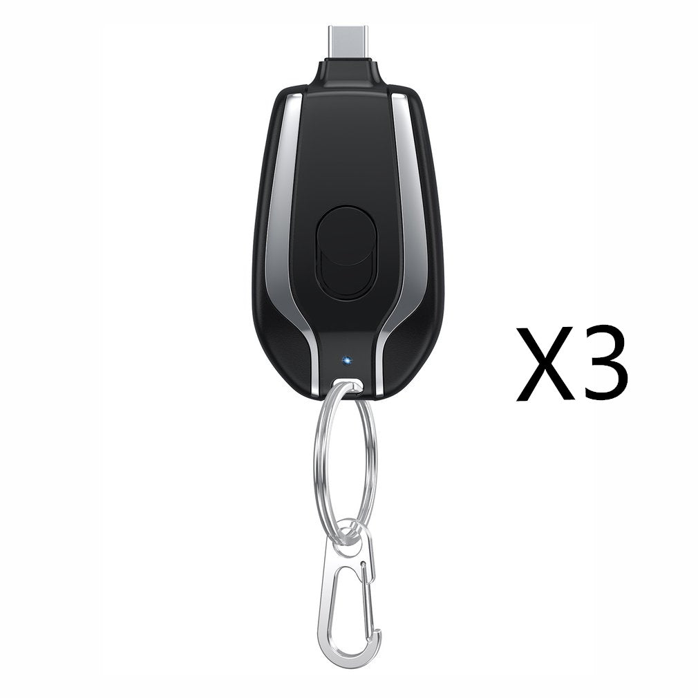 1500mAh Mini Keychain Power Bank